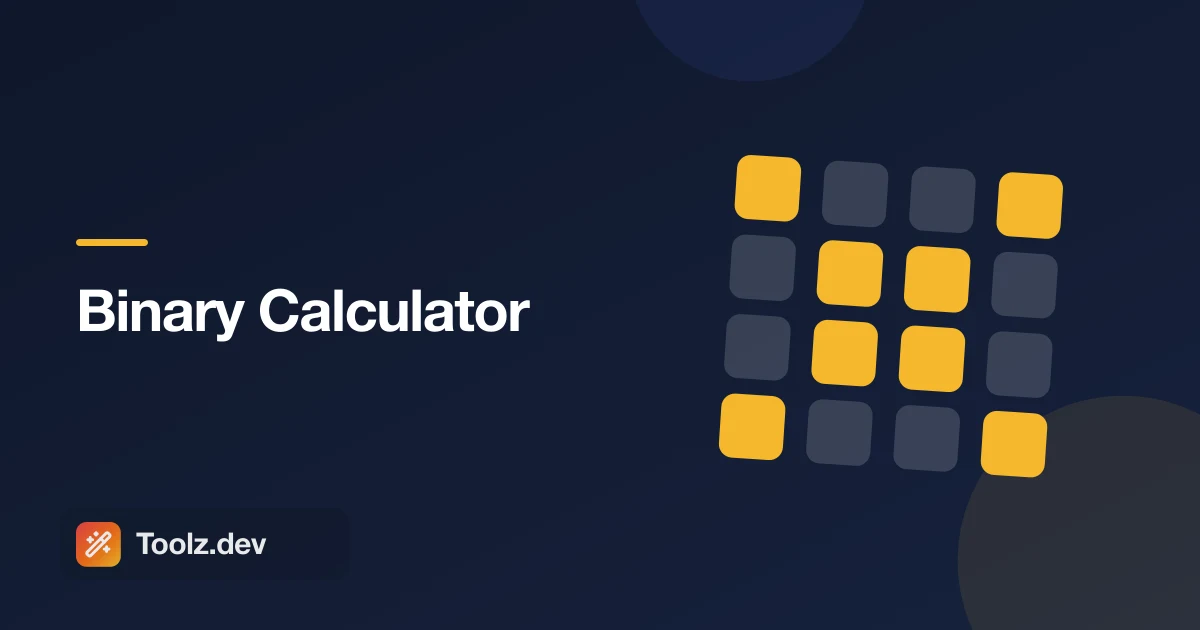 Binary Calculator: Add, Subtract, and Bitwise Math in Any Base
