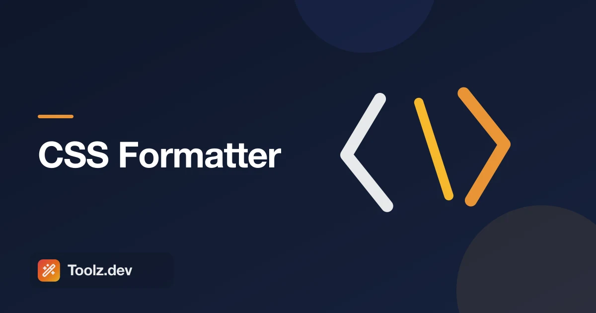 CSS Formatter: Turn Minified Stylesheets Back Into Something You Can Read