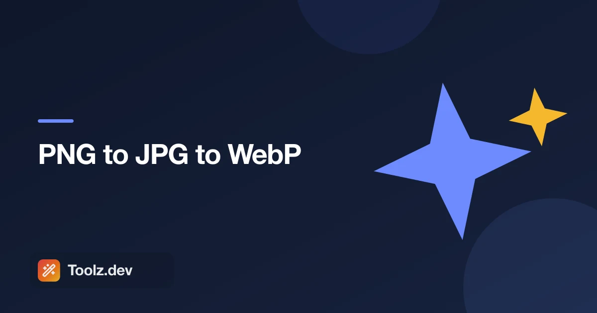 PNG에서 JPG로 WebP로: 브라우저 변환기가 실제로 할 수 있는 일