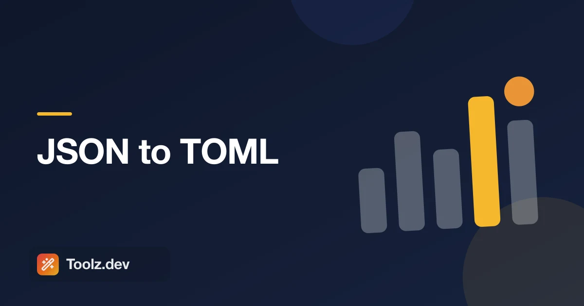 JSON to TOML: Convert Config Files the Right Way