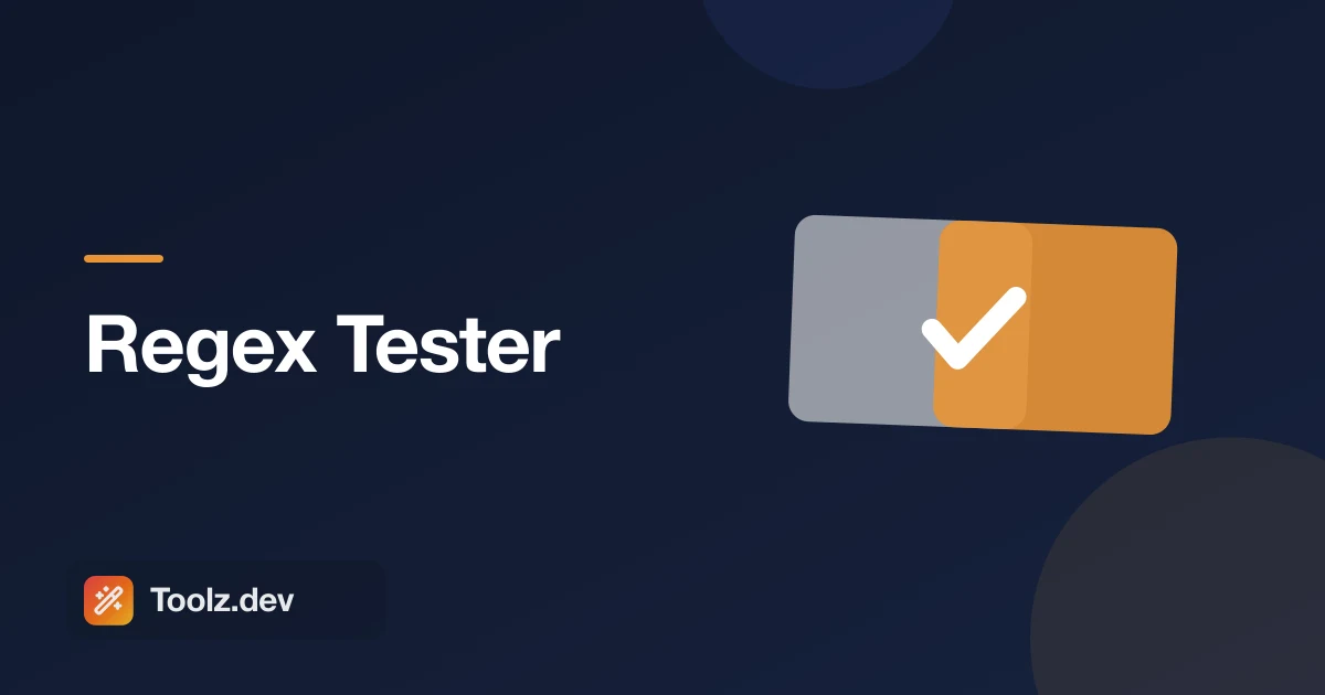 Regex 테스터: 실제 텍스트에 대한 정규식을 디버그합니다