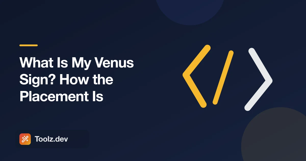 내 금성 별자리는 무엇입니까? 배치가 계산되는 방법과 날짜표가 잘못된 이유