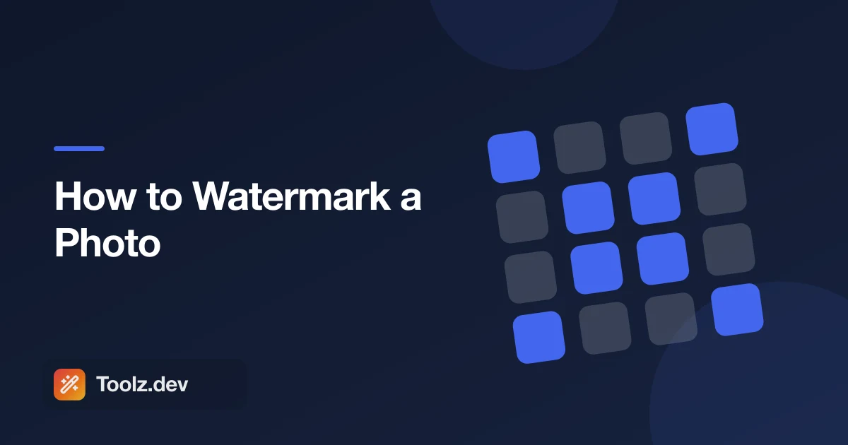 How to Watermark a Photo: Placement, Size, Opacity, and What a Watermark Cannot Stop
