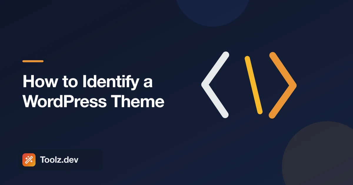 How to Find Out What Theme a WordPress Site Uses